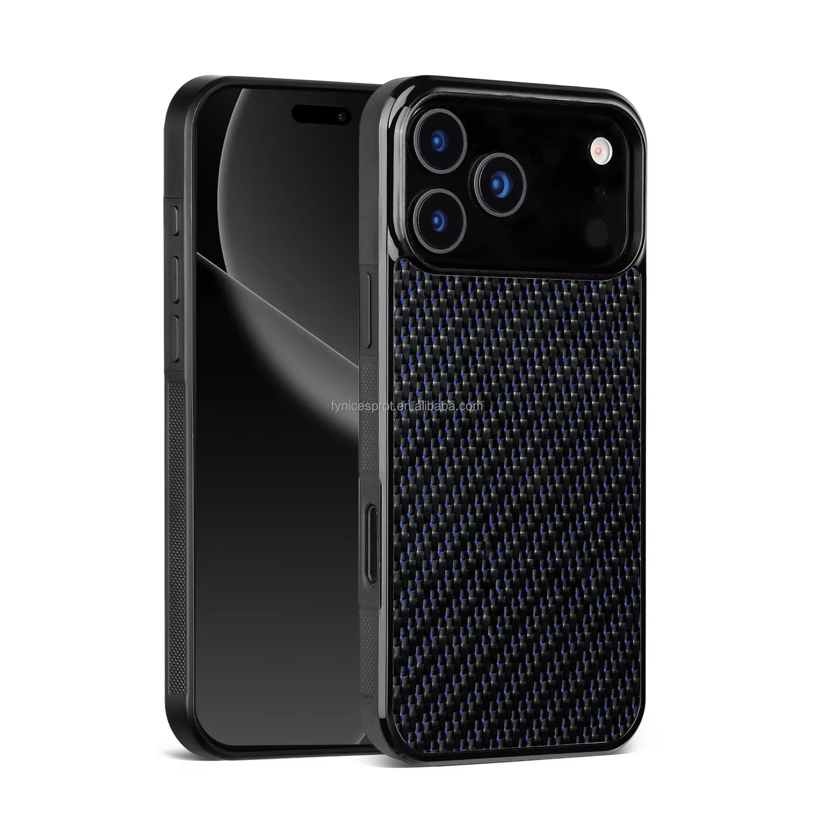 Forged Carbon Fiber+Tpu Phone Case for Iphone 17/17Pro Max/17Air/17Pro Max Carbon Case/16Pro and 14Pro Max/12Pro/11/13/15