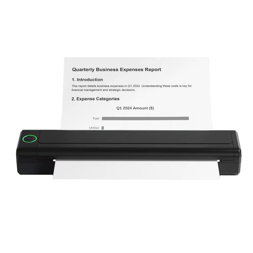 NEWYES Blue Tooth Pocket Photo Document Printer Portable Phone Digital Wireless A4 Thermal Printer